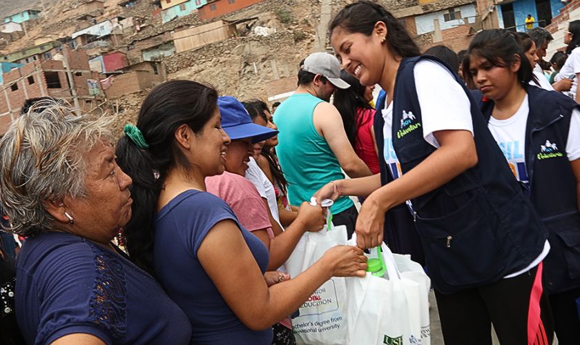 Dónde hacer voluntariado social en Perú siendo estudiante universitario